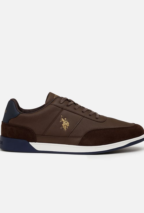 US POLO ASSN Solid Lace-Ups Shoes