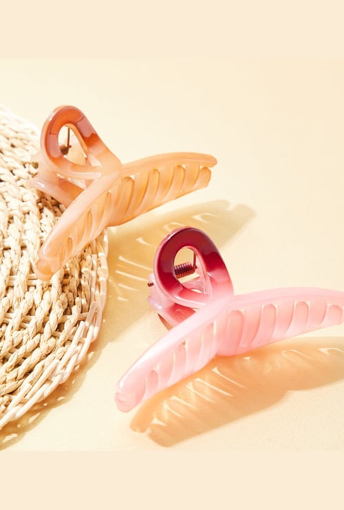 FAME FOREVER Ombre Claw Hair Clip - Pack of 2