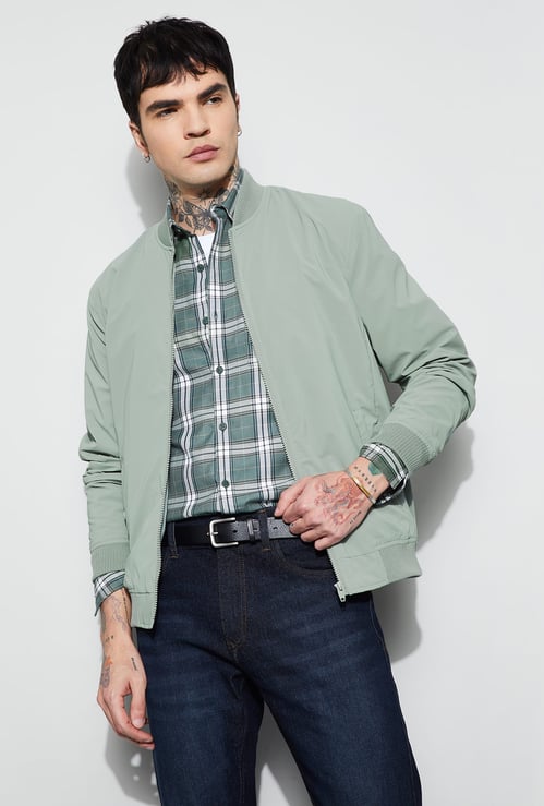 FAME FOREVER Solid Bomber Jacket