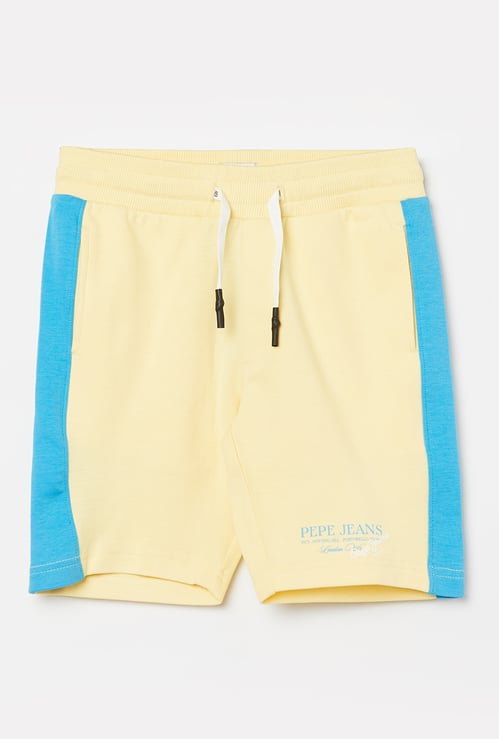 PEPE JEANS Boys Solid Regular Shorts