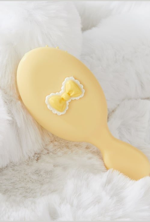 FAME FOREVER Girls Bow-Detail Hair Brush