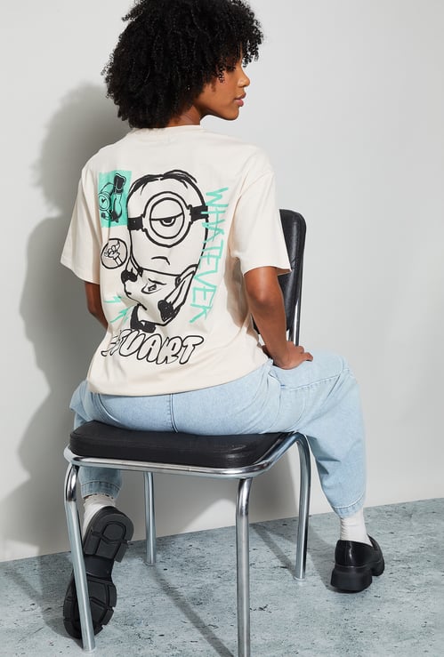 GINGER Minion Print T-shirt