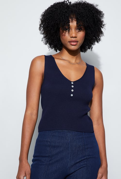 GINGER Ribbed Top