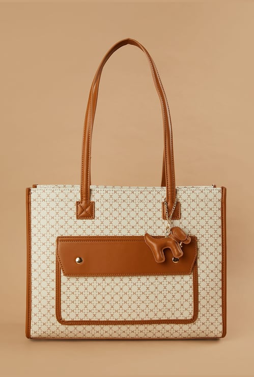 CODE Printed Shoulder Bag