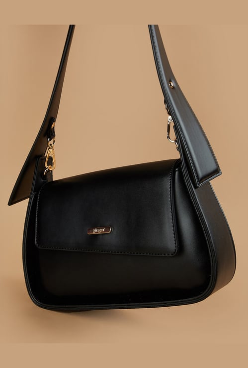 GINGER Solid Shoulder Bag