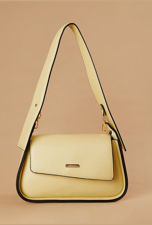 GINGER Solid Shoulder Bag