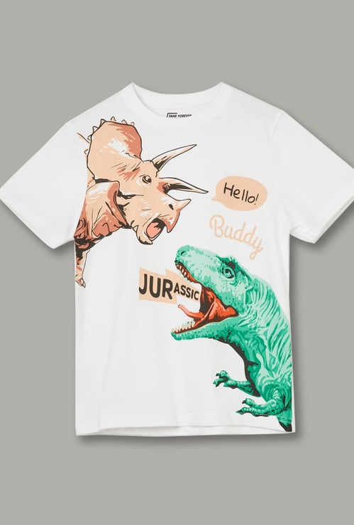 FAME FOREVER Boys Jurassic World T-shirt