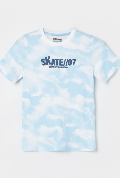 FAME FOREVER Boys Graphic Print T-shirt
