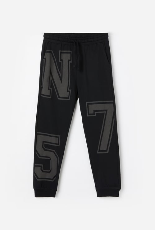 FAME FOREVER Boys Typographic Print Elasticated Joggers