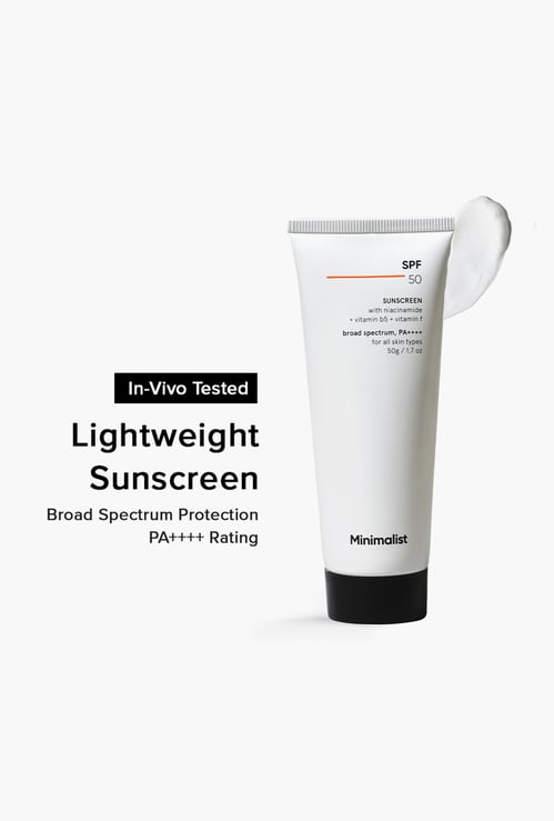 MINIMALIST SPF 50 Lightweight Sunscreen - 100g