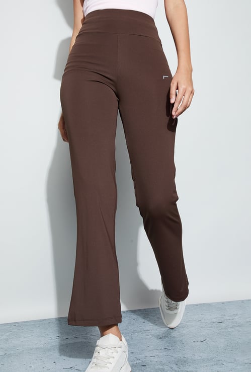 FAME FOREVER ACTIVE Elasticated Flared Trousers