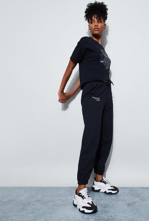 KAPPA Typographic Print Joggers