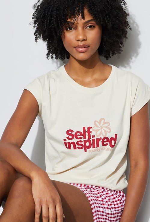 GINGER Printed Lounge T-shirt