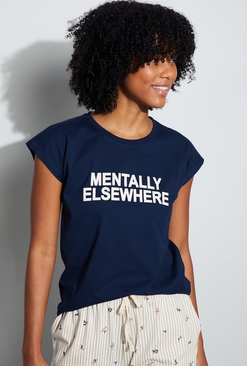 GINGER Printed Lounge T-shirt