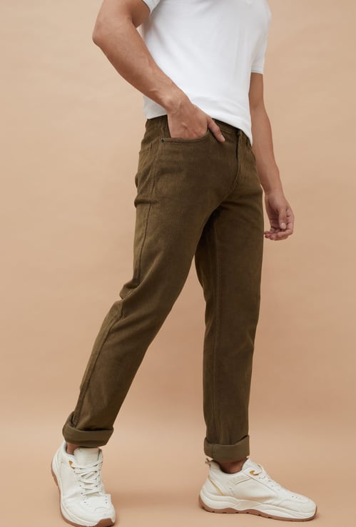 BOSSINI Corduroy Regular Fit Trousers
