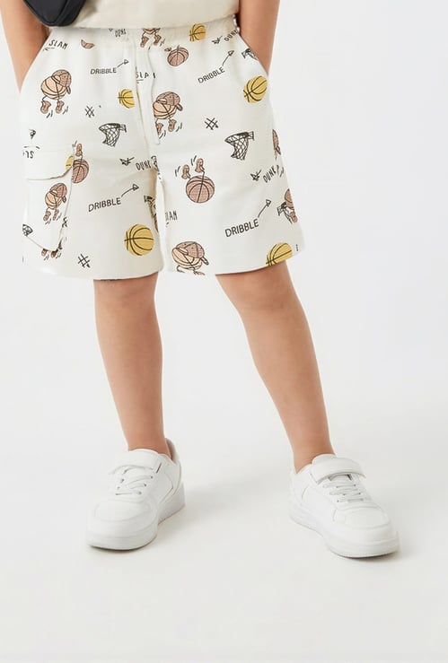 FAME FOREVER Boys Graphic Print Regular Shorts