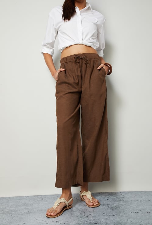 COLOUR ME Solid Palazzos