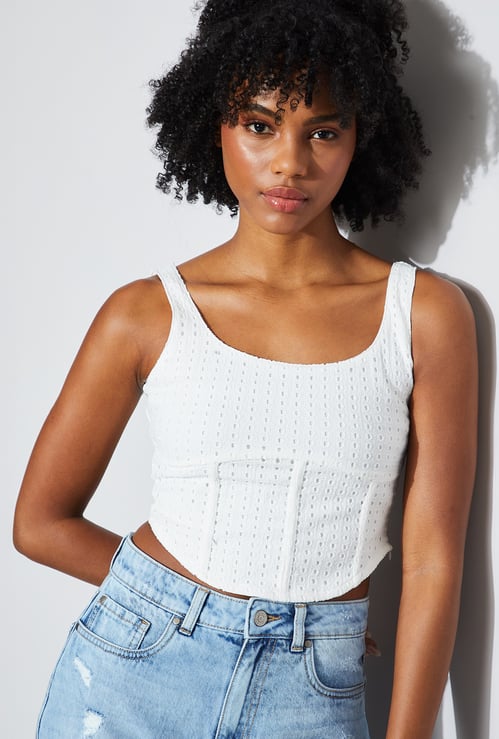 GINGER Textured T-shirt