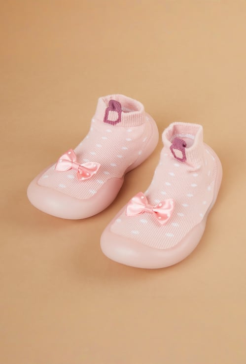 FAME FOREVER Girls Polka Dot Boots