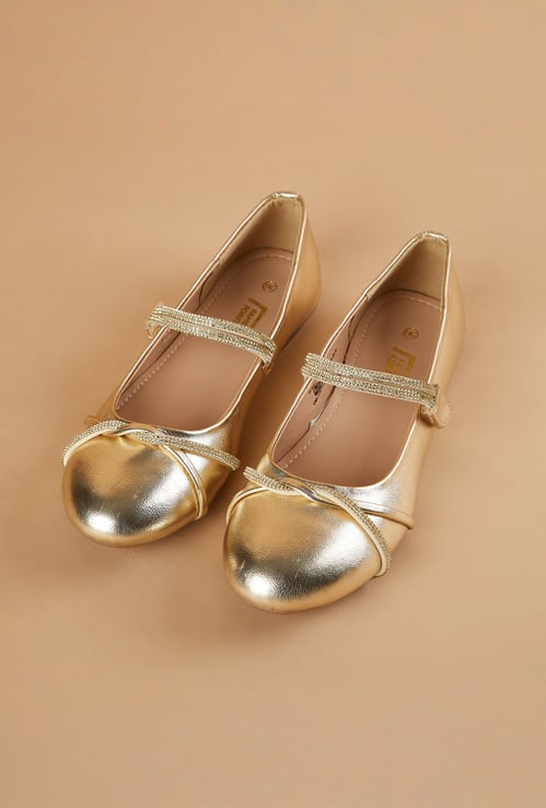 FAME FOREVER Embellished Ballerinas