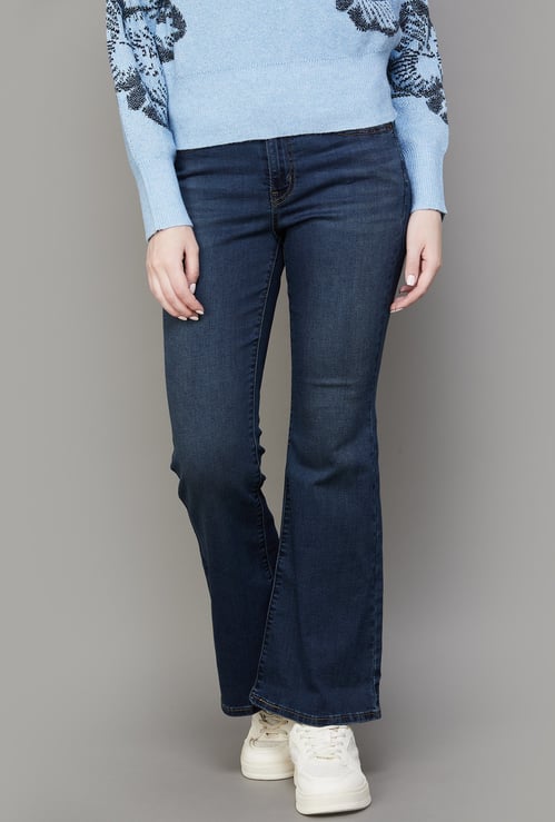 LEVI'S 726 Washed Flared Jeans