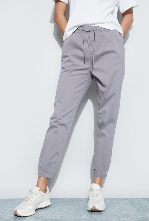 FAME FOREVER Solid Jogger Trousers