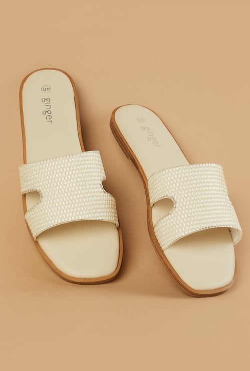 GINGER Embossed Flats