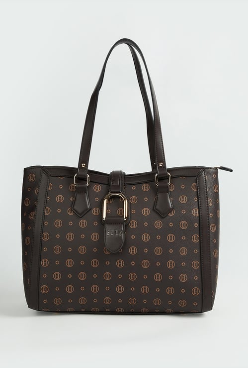 ELLE Printed Shoulder Bag