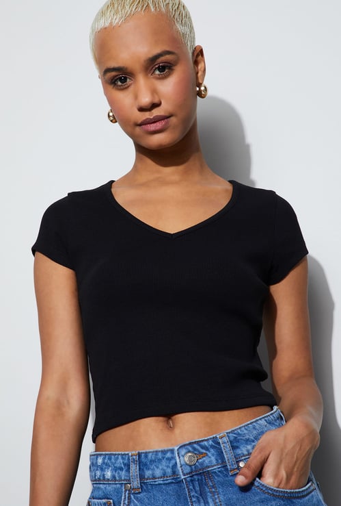 GINGER Solid T-shirt
