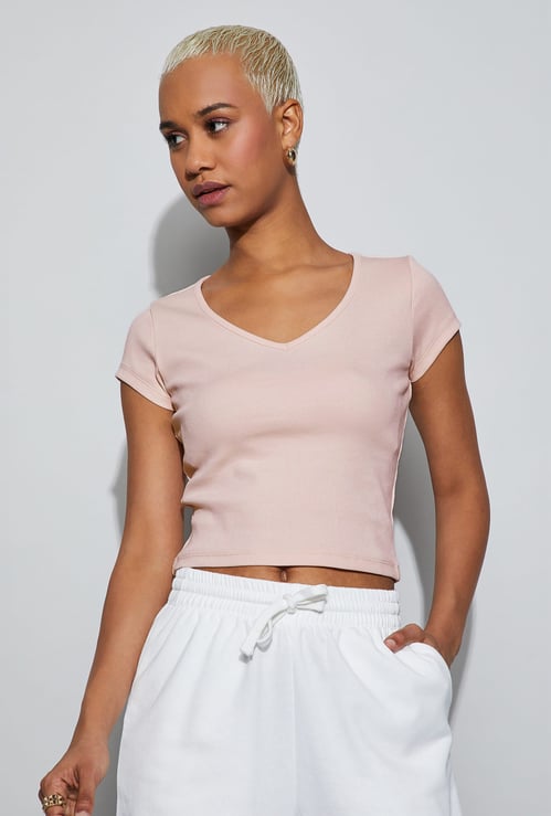 GINGER Solid T-shirt