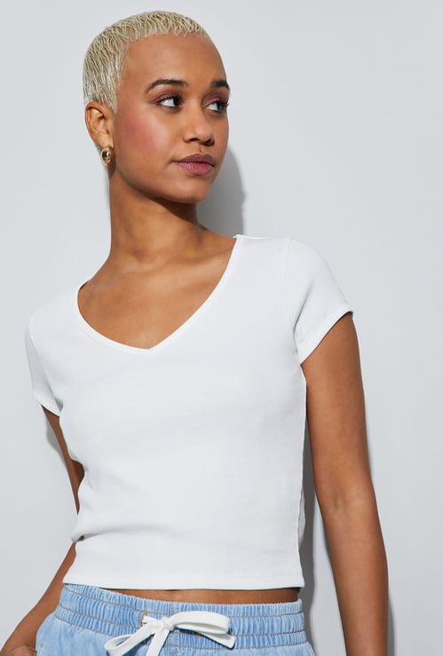GINGER Solid T-shirt