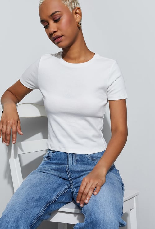 GINGER Solid T-shirt