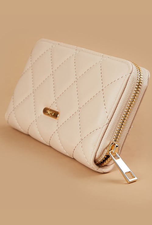 GINGER Quilted Wristlet Wallet