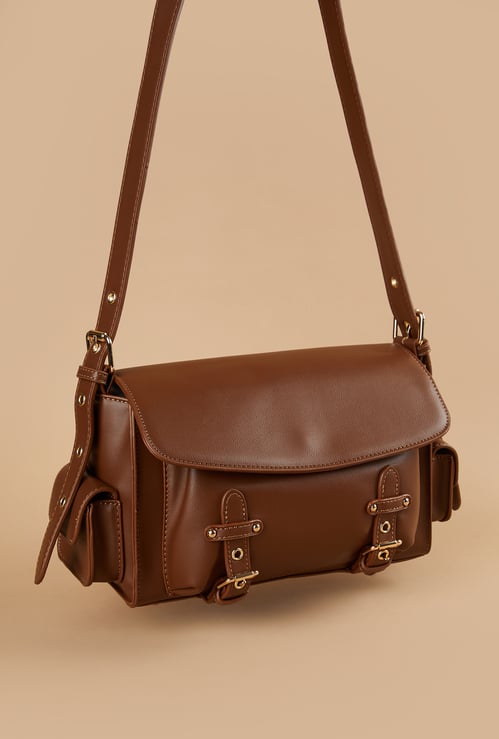 GINGER Solid Sling Bag
