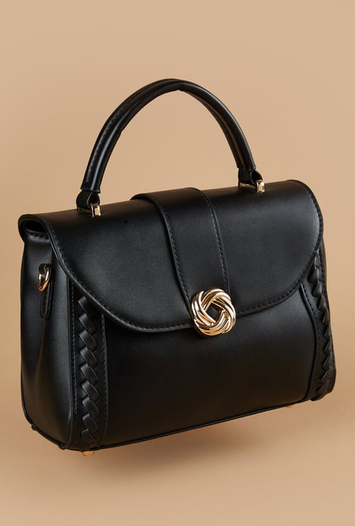 GINGER Solid Satchel Bag