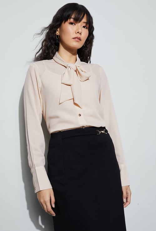 CODE Solid Shirt with Inner