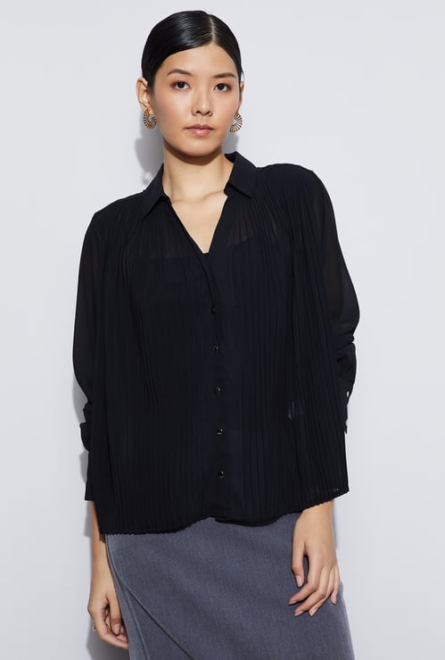 CODE Solid Regular Shirt