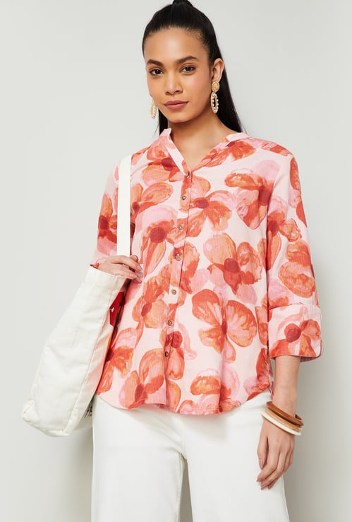 COLOUR ME Floral Print Top