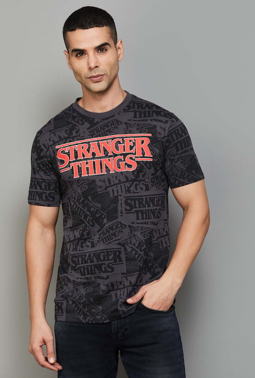 FREE AUTHORITY Stranger Things Print T-shirt
