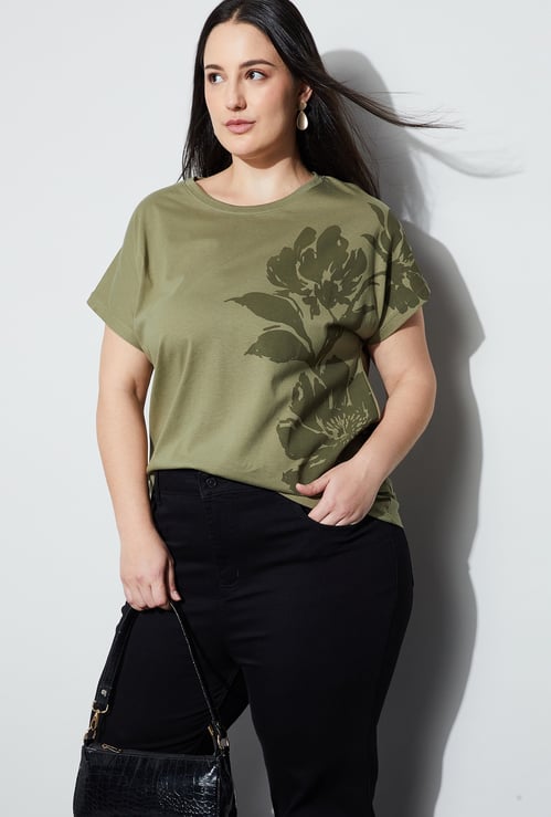 NEXUS Floral Print T-shirt