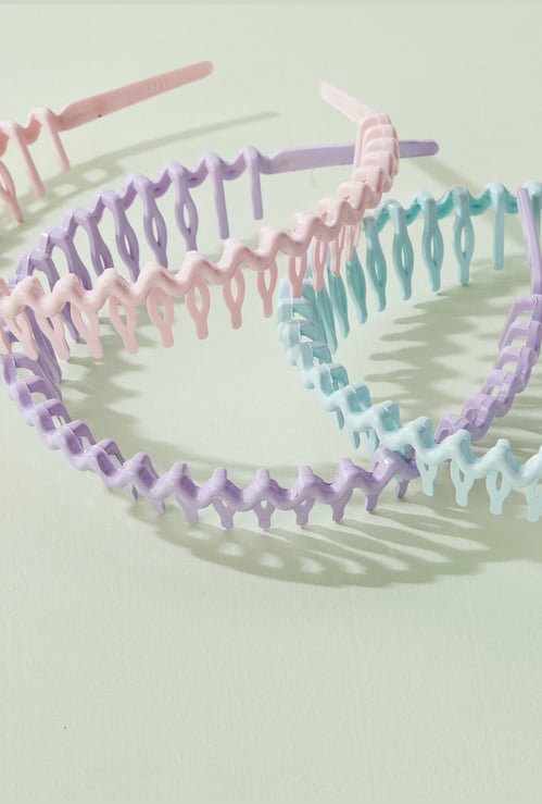 FAME FOREVER Assorted Hair Bands - Pack of 3