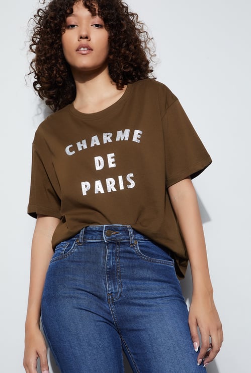 FAME FOREVER Printed T-shirt