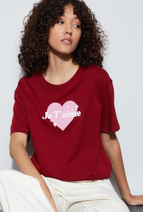 FAME FOREVER Graphic Print T-shirt