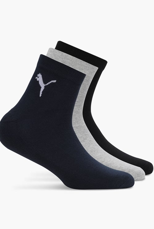 PUMA Knitted Ankle Length Socks - Pack of 3