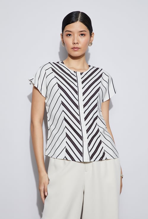 CODE Striped Top