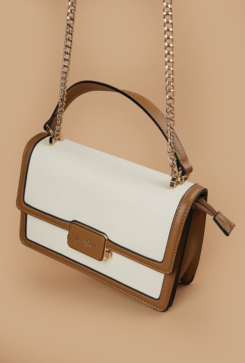 GINGER Textured Sling Bag