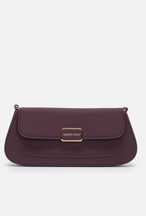 ALLEN SOLLY Solid Sling Bag