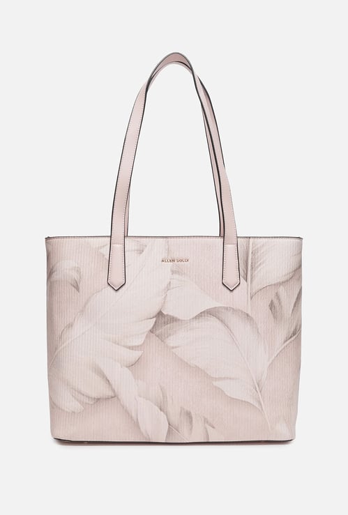 ALLEN SOLLY Floral Print Laptop Bag