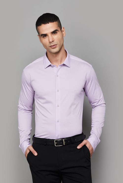 PARK AVENUE Woven Slim Fit Formal Shirt