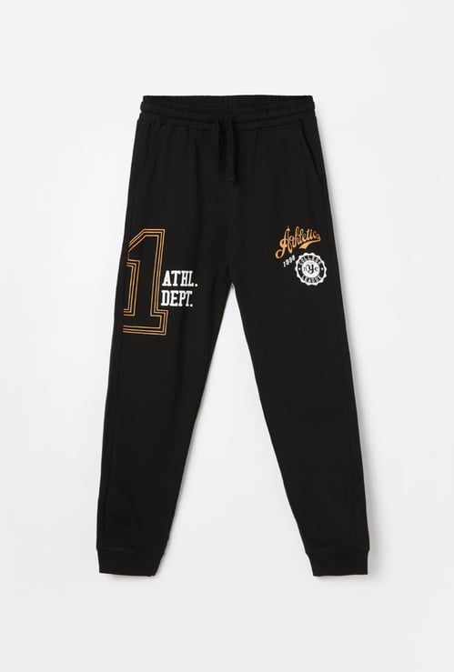 FAME FOREVER Boys Typographic Print Elasticated Joggers
